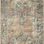 Loloi Margot Terracotta/Lagoon Rug 0-RUGS - patterned Loloi