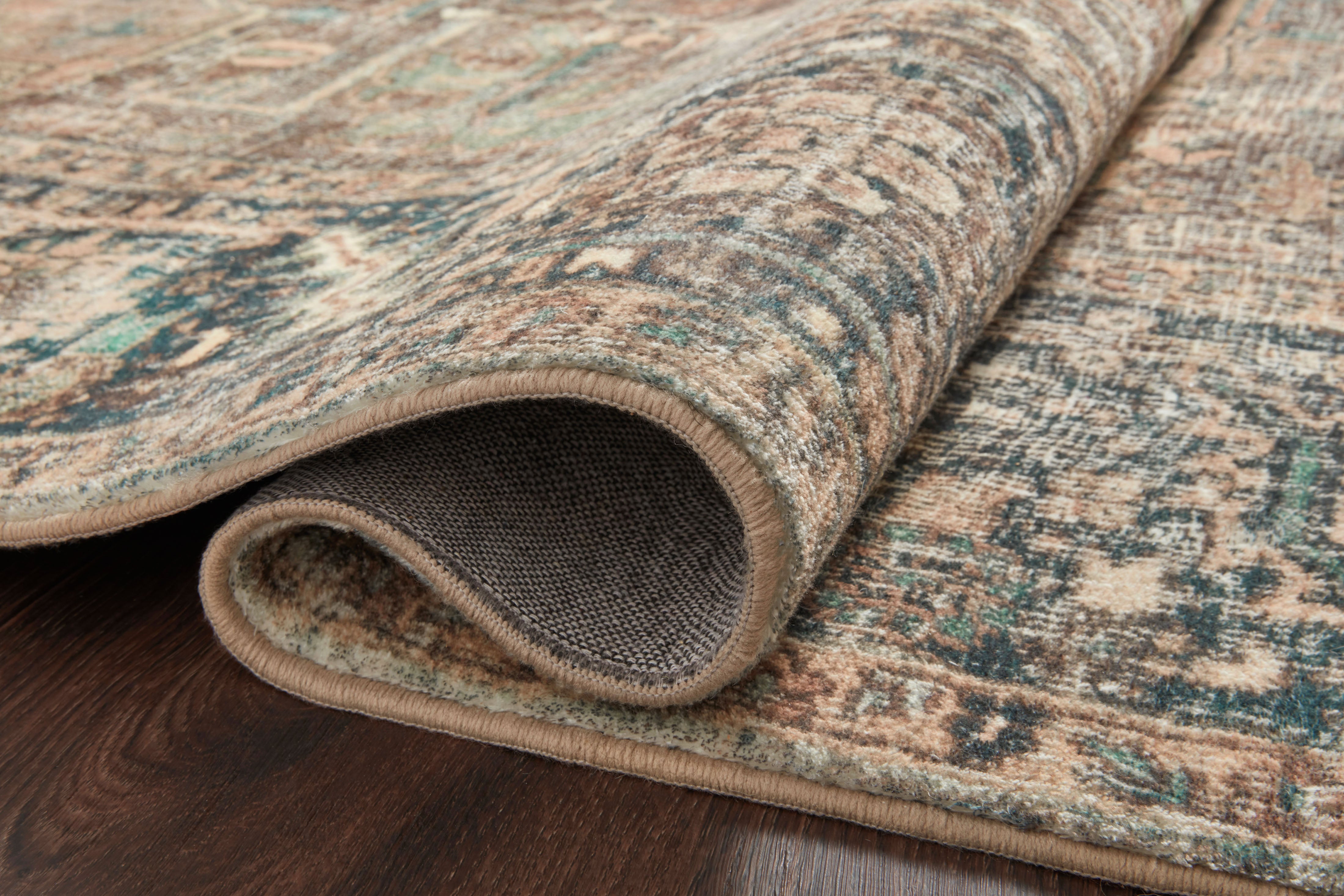 Loloi Margot Terracotta/Lagoon Rug 0-RUGS - patterned Loloi