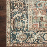 Loloi Margot Terracotta/Lagoon Rug 0-RUGS - patterned Loloi
