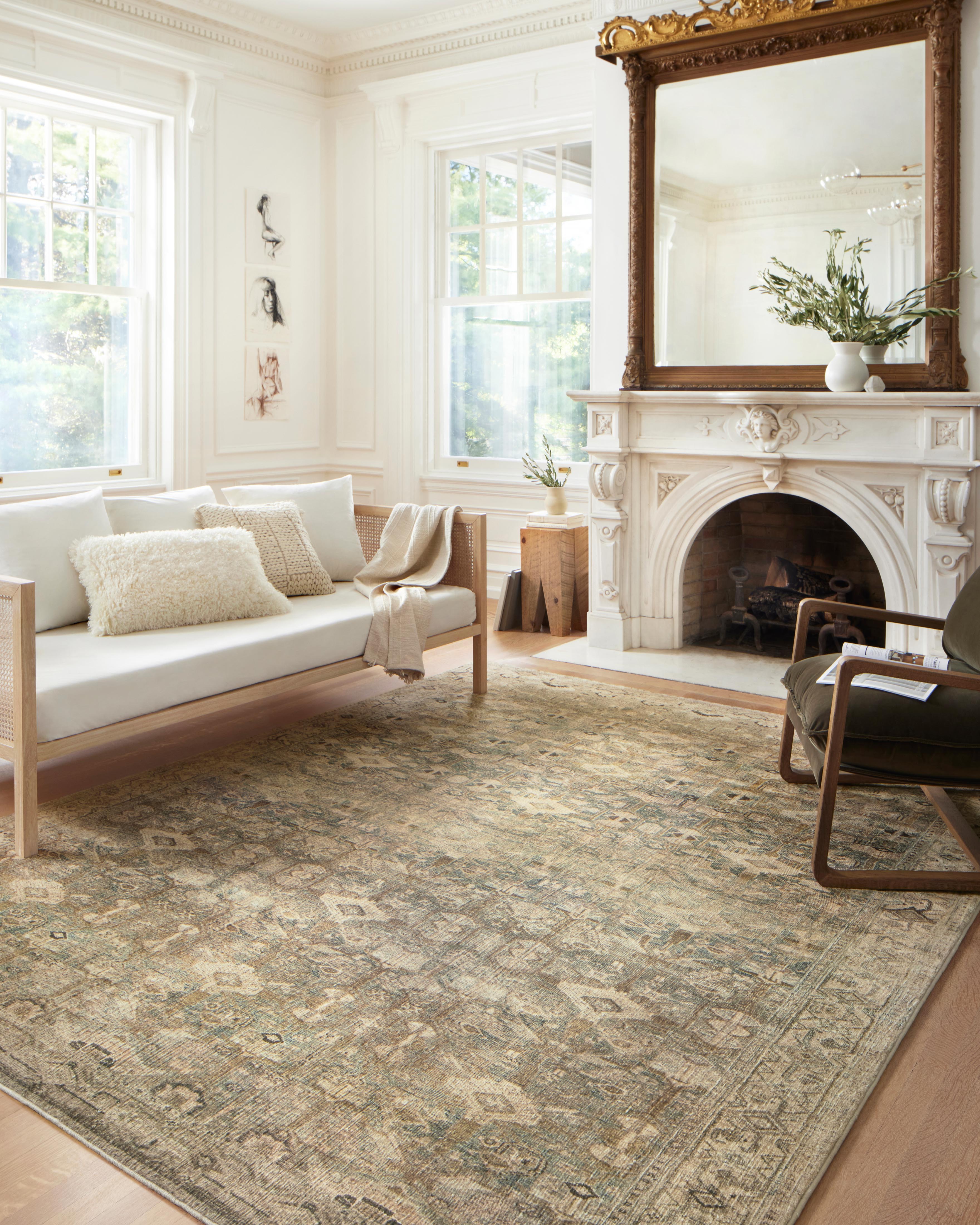 Loloi Margot Antique / Sage Rug 0-patterned rugs Loloi