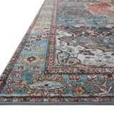 Loloi Margot Ocean/Brick Rug 1-patterned rugs Loloi