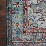 Loloi Margot Ocean/Brick Rug 1-patterned rugs Loloi