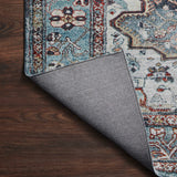 Loloi Margot Ocean/Brick Rug 1-patterned rugs Loloi