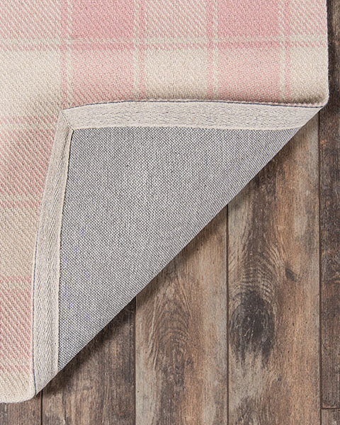 Marlby Tartan Pink Rug 0-rugs-wool Momeni