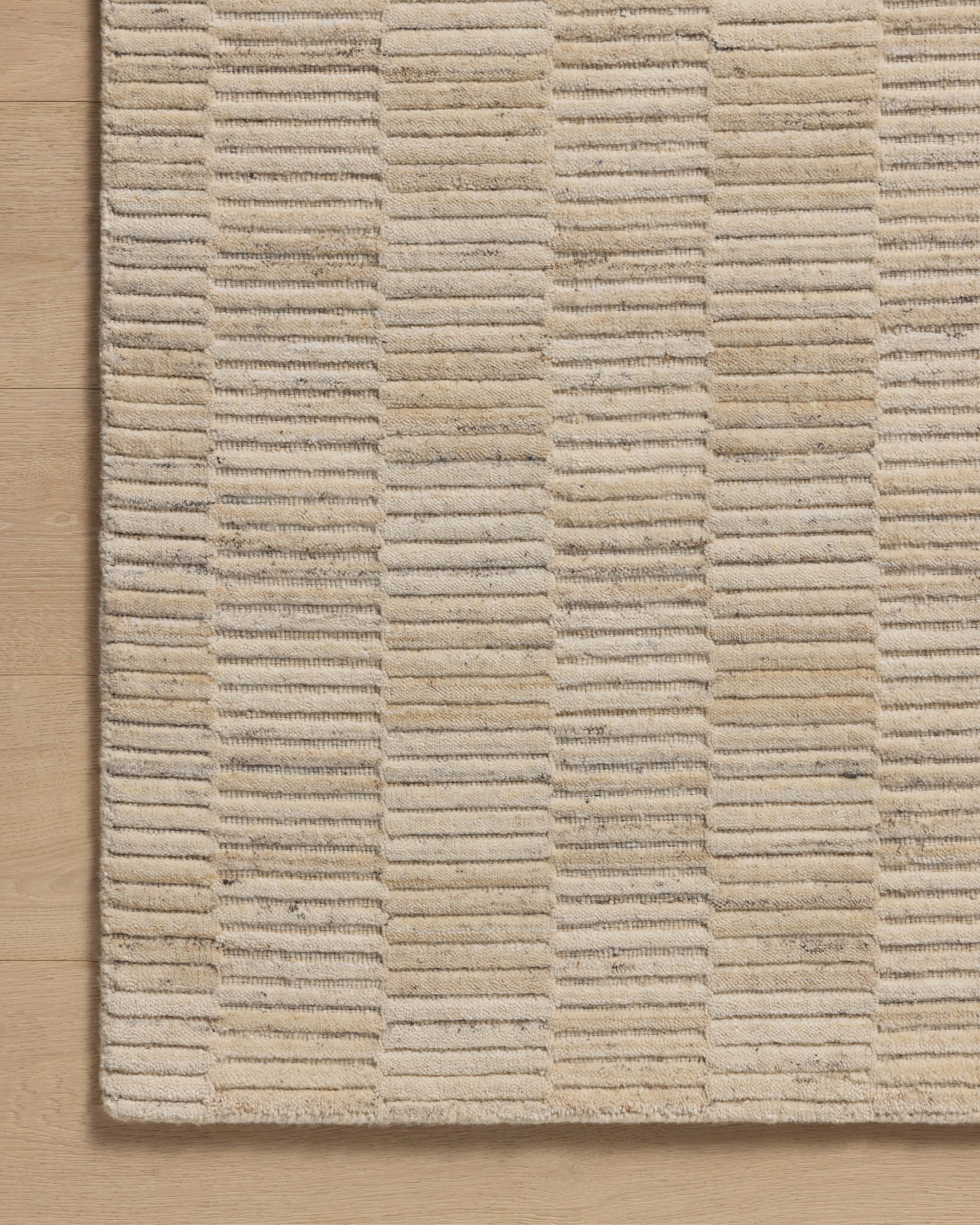 Amber Lewis x Loloi Marlowe Natural / Sand Rug RUGS - wool Loloi