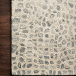 Loloi Masai Silver Grey / Ivory Rug RUGS - wool Loloi