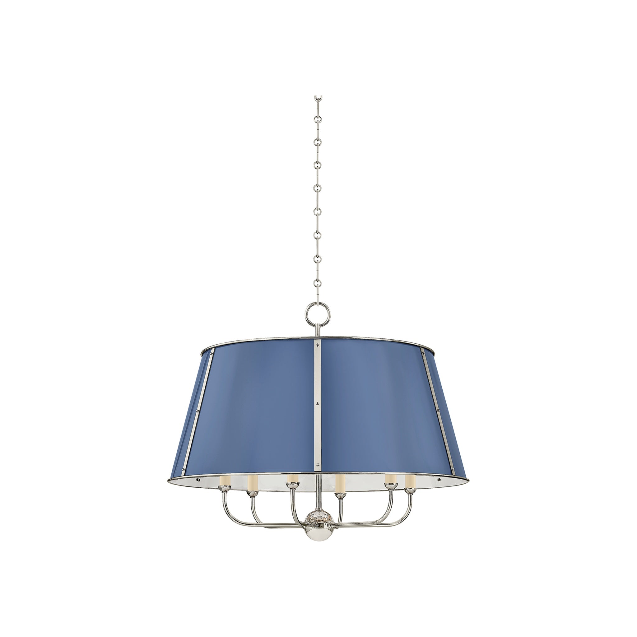 Cambridge Chandelier LIGHTING - chandelier Hudson Valley Lighting Polished Nickel Large