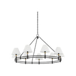 Howard Chandelier LIGHTING - chandelier Hudson Valley Lighting Aged Brass / Distressed Bronze Medium
