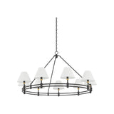 Howard Chandelier LIGHTING - chandelier Hudson Valley Lighting Aged Brass / Distressed Bronze Medium