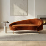 Abigail Chaise FURNITURE - chaise Moe's Furniture