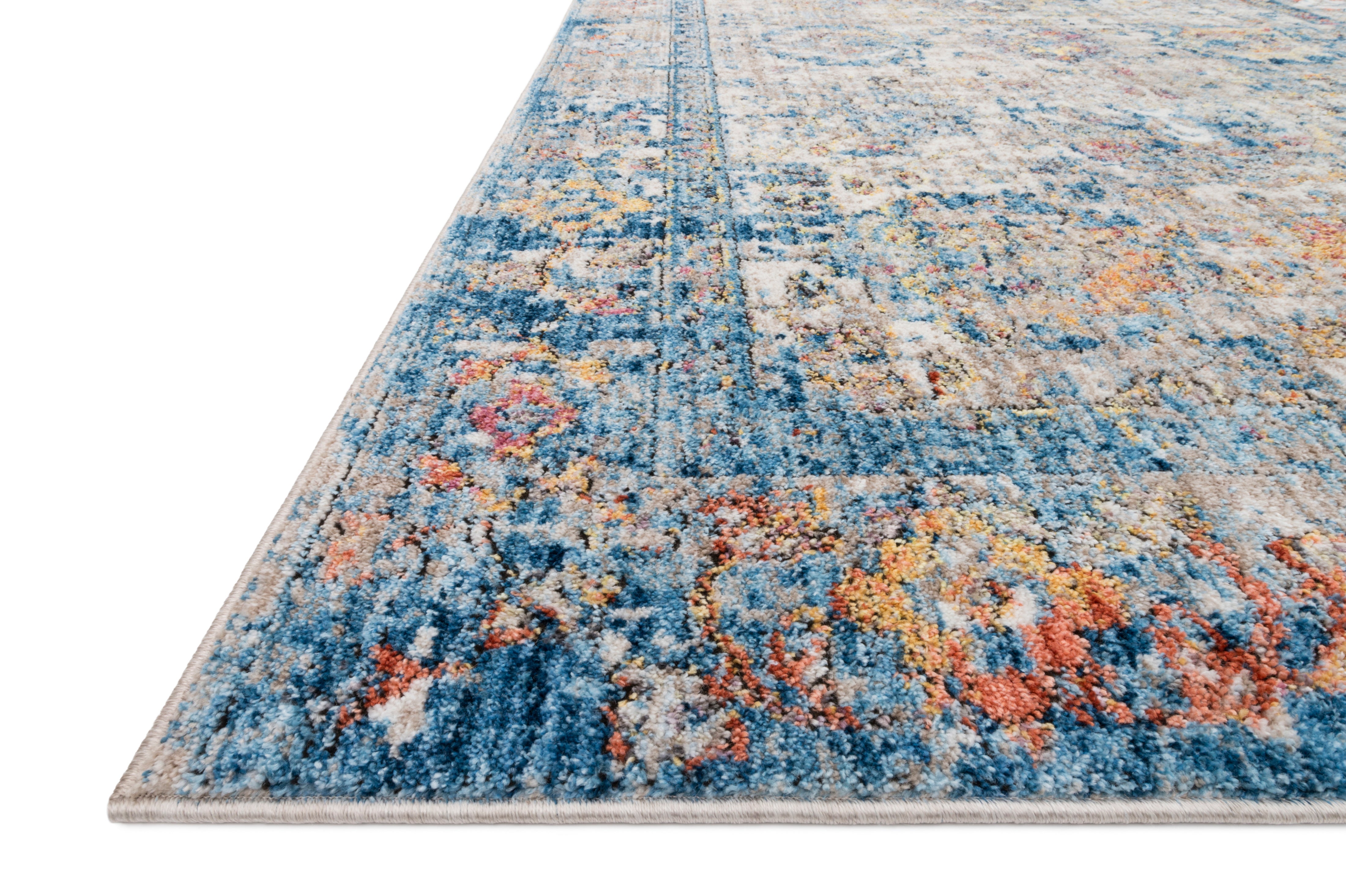 Loloi Medusa Blue / Multi Rug RUGS - synthetic Loloi