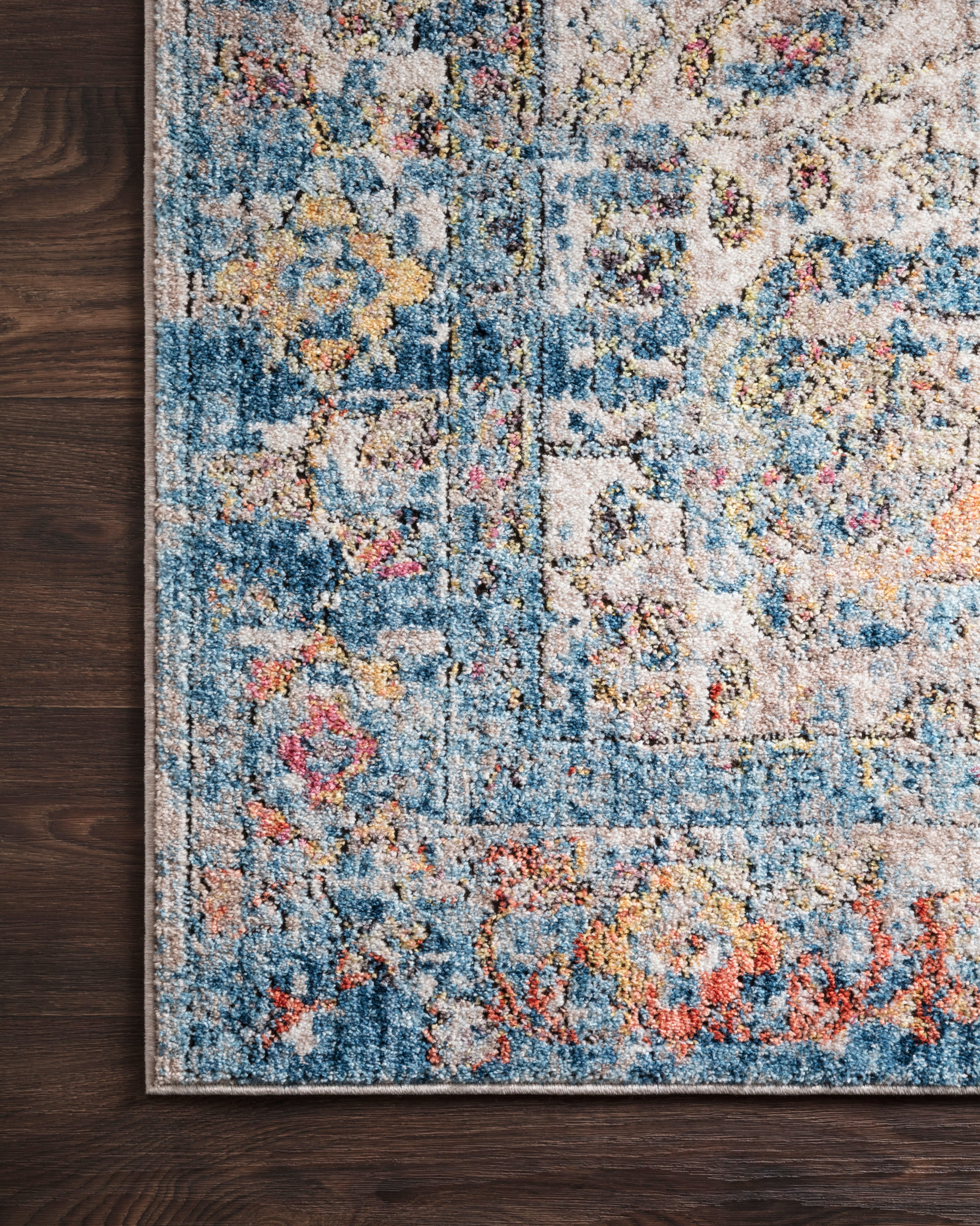 Loloi Medusa Blue / Multi Rug RUGS - synthetic Loloi