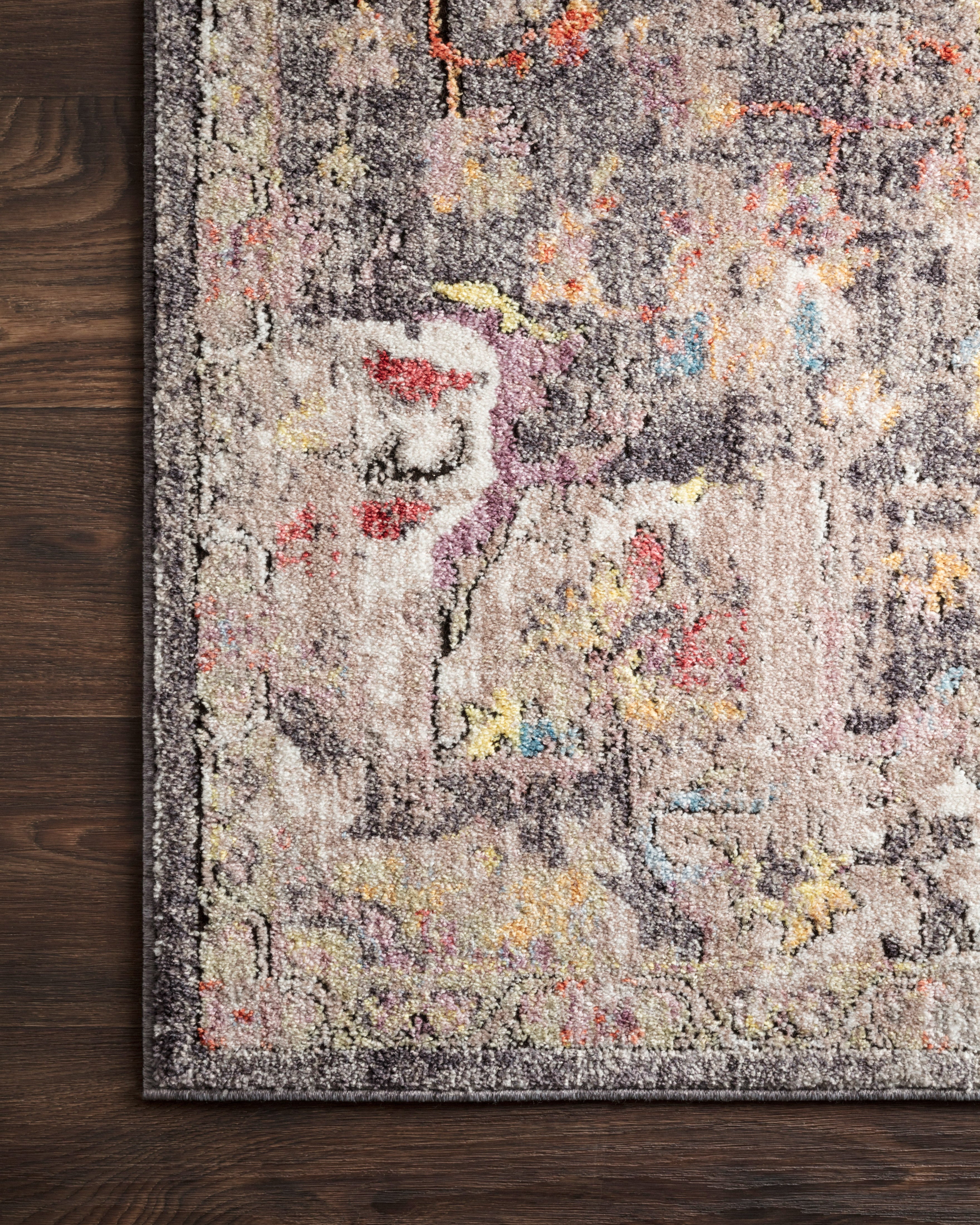 Loloi Medusa Charcoal / Fiesta Rug RUGS - synthetic Loloi