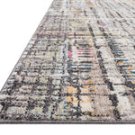 Loloi Medusa Charcoal / Multi Rug RUGS - synthetic Loloi