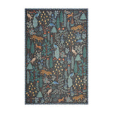 Rifle Paper Co. x Loloi Menagerie Black Rug No.2 RUGS - synthetic Loloi 18" x 18"