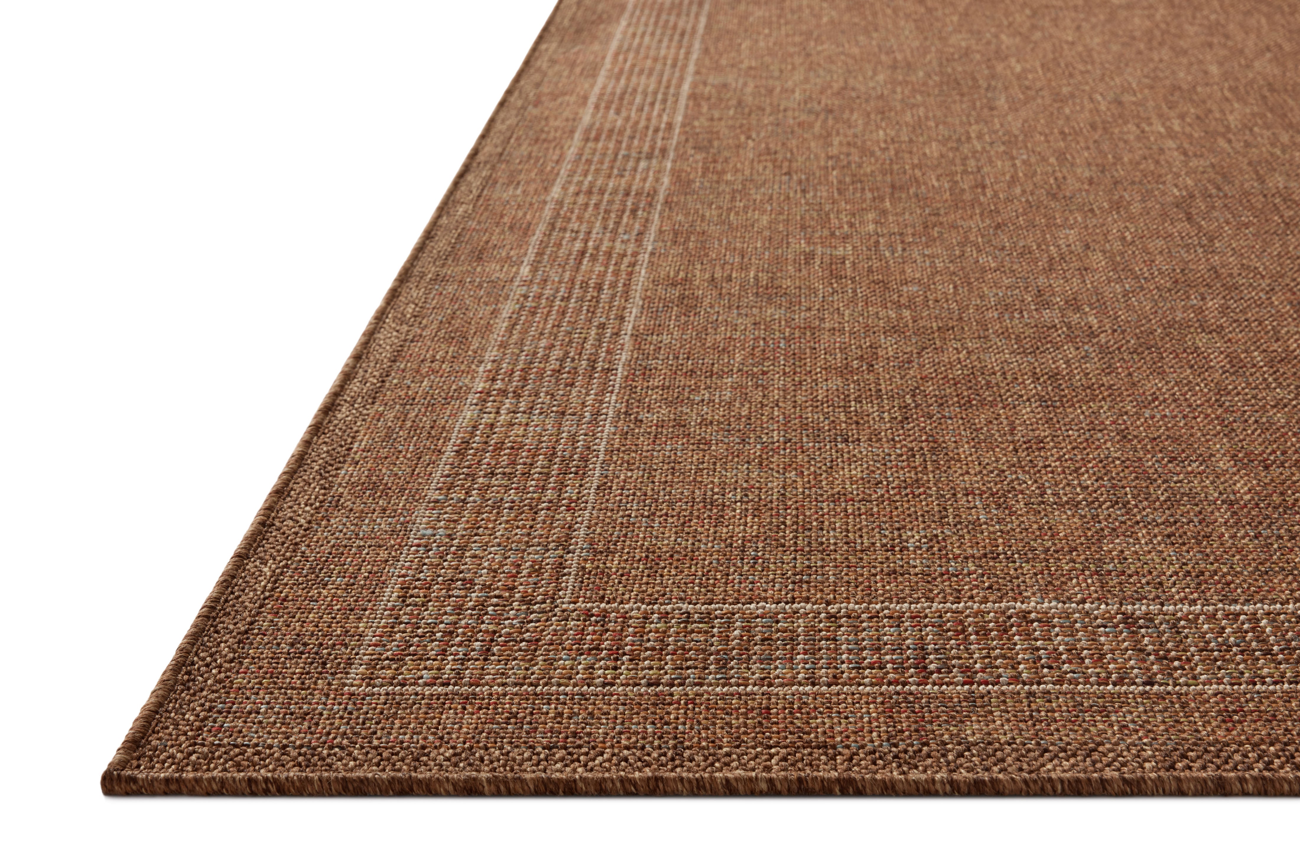 Loloi Merrick Cinnamon / Multi Rug 5-Rugs - indoor/outdoor Loloi