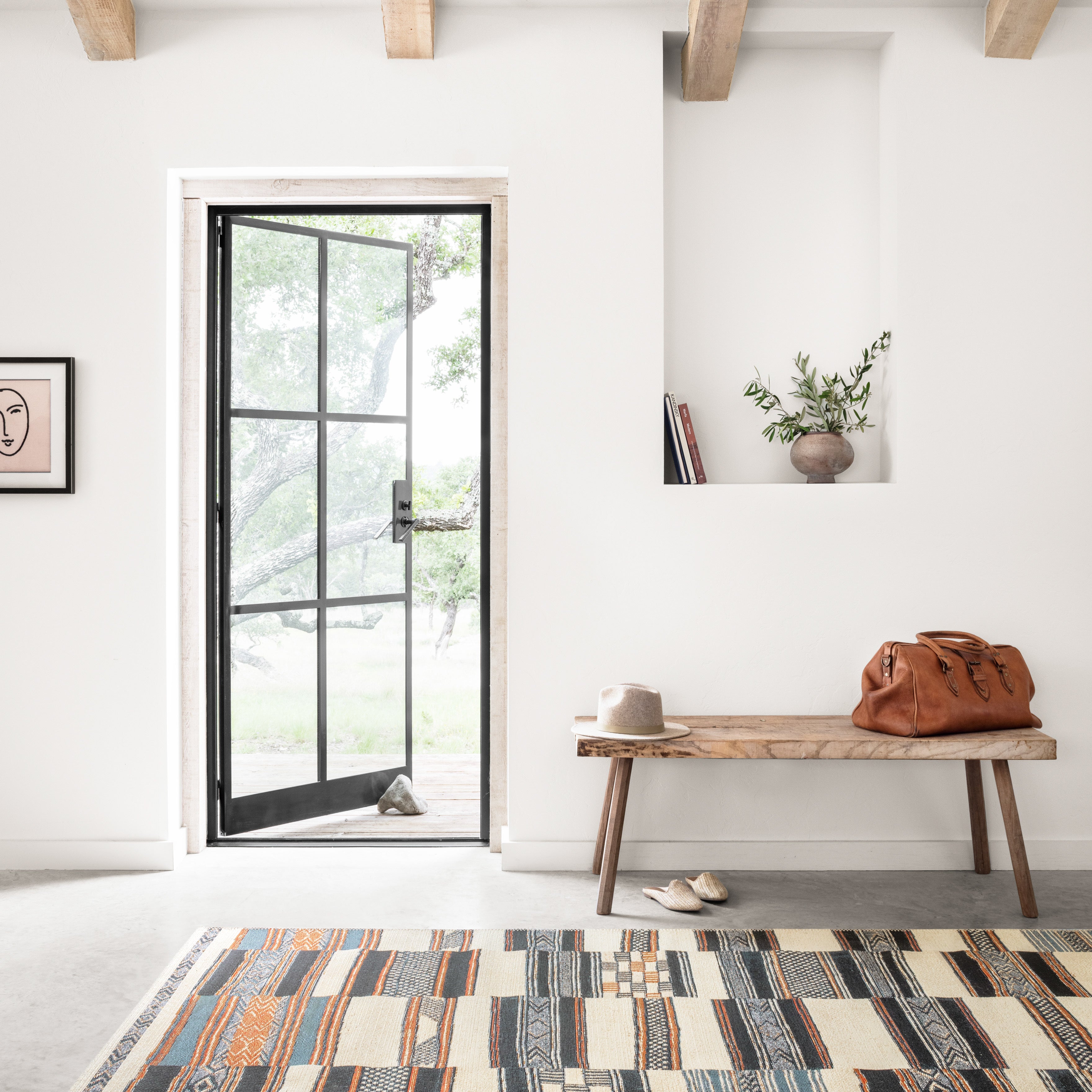 Loloi Mika Ivory / Multi Rug RUGS - synthetic Loloi