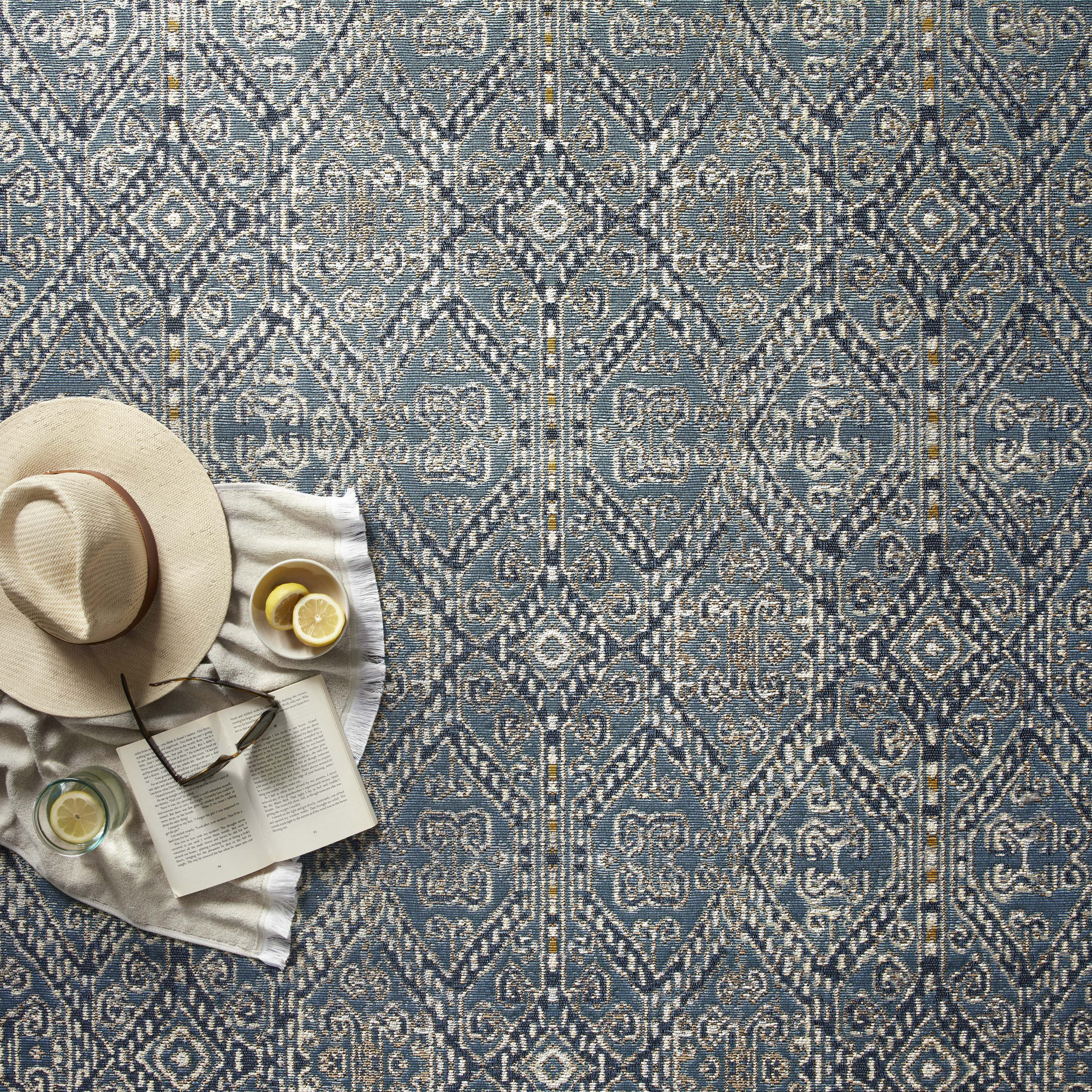 Loloi Mika Ocean Rug RUGS - synthetic Loloi