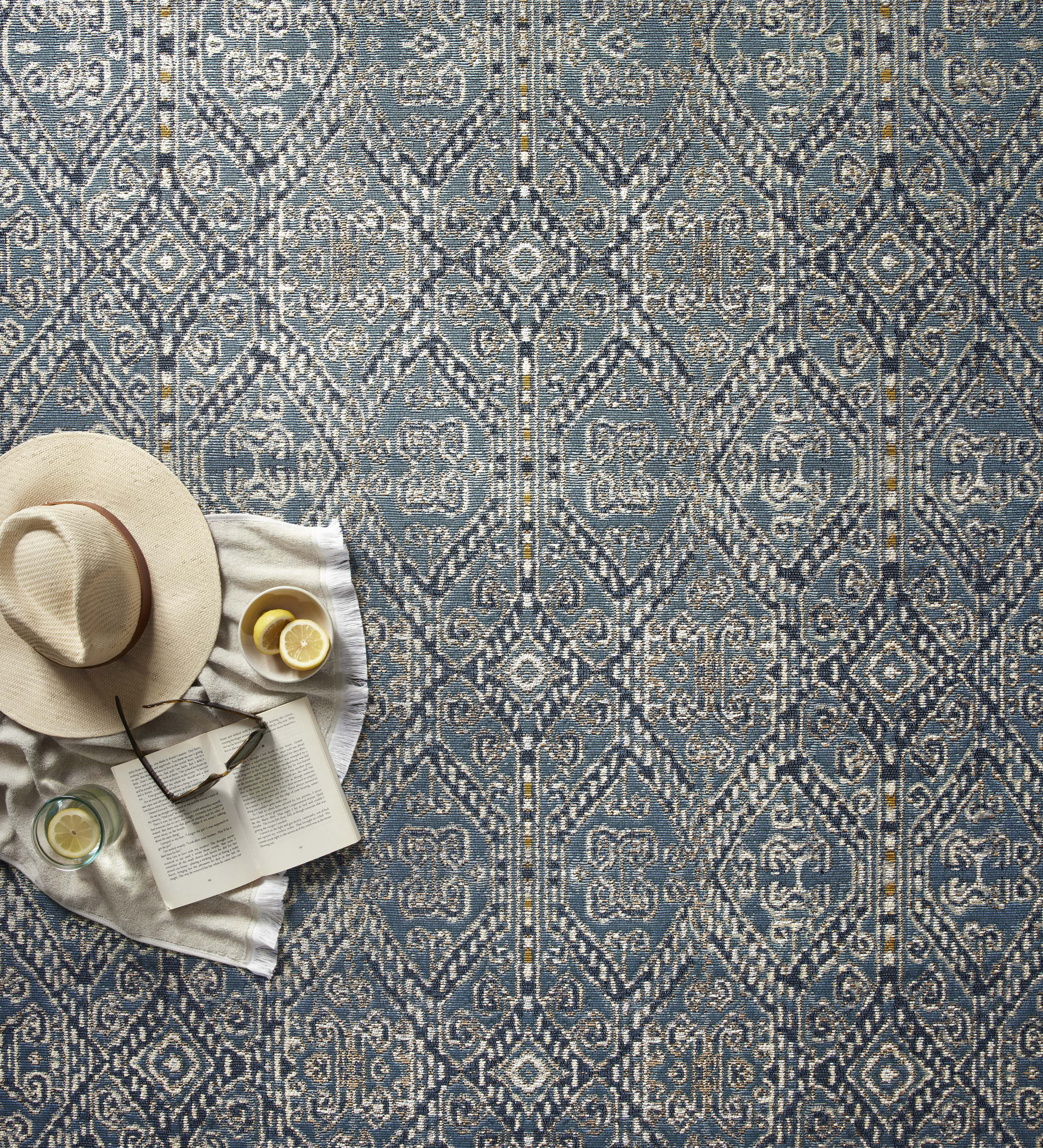Loloi Mika Ocean Rug RUGS - synthetic Loloi