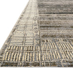Loloi Mika Charcoal / Ivory Rug RUGS - synthetic Loloi