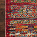 Loloi Mika Red / Multi Rug 5-Rugs - indoor/outdoor Loloi