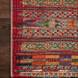 Loloi Mika Red / Multi Rug 5-Rugs - indoor/outdoor Loloi