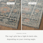 Joanna Gaines x Loloi Millie Blue / Multi Rug RUGS - synthetic Loloi