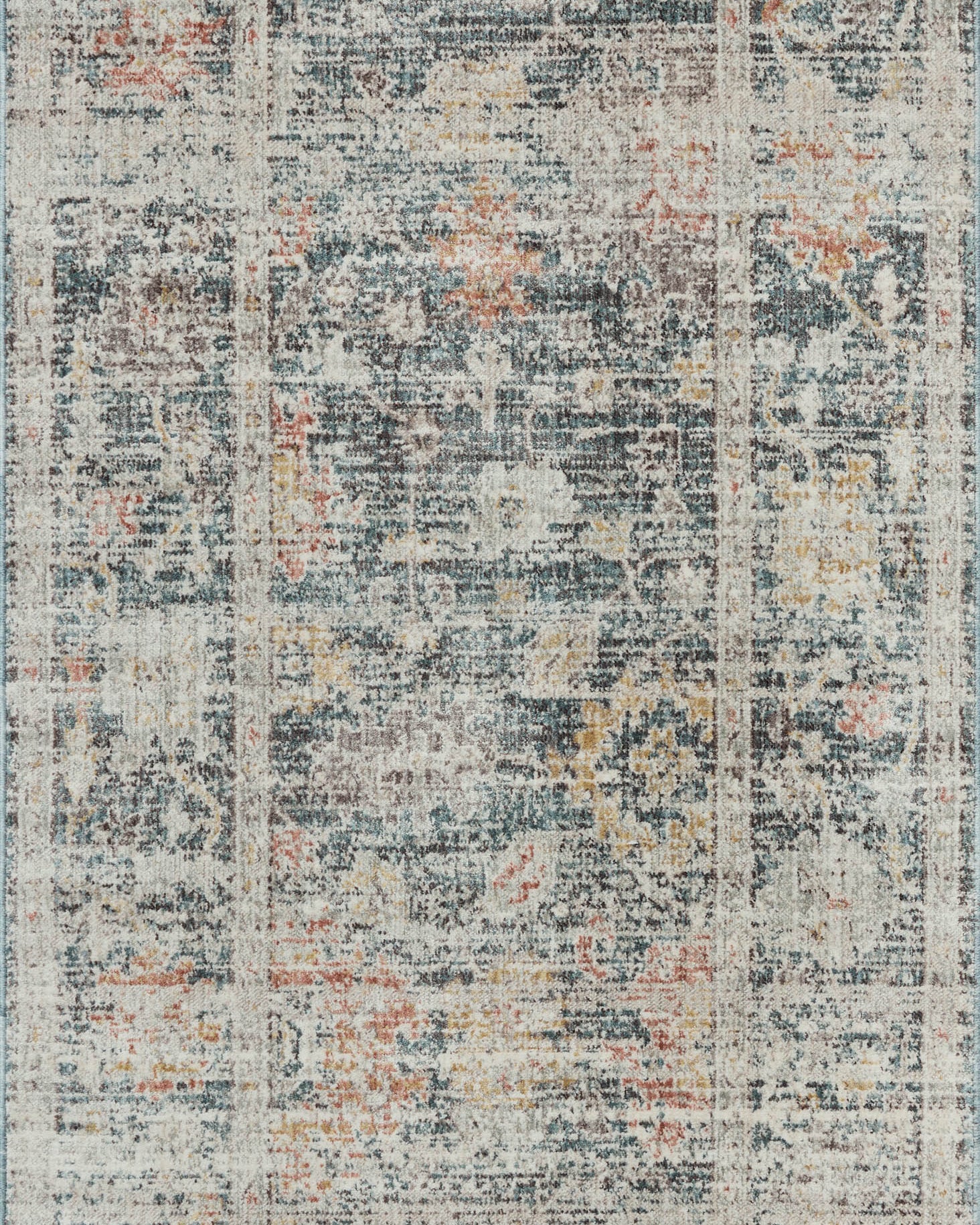Joanna Gaines x Loloi Millie Blue / Multi Rug RUGS - synthetic Loloi