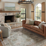 Joanna Gaines x Loloi Millie Sky / Gold Rug RUGS - synthetic Loloi