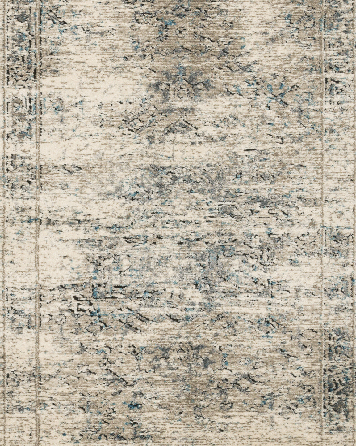 Loloi Millennium Taupe / Ivory Rug RUGS - synthetic Loloi