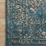 Loloi Millennium Blue / Taupe Rug RUGS - synthetic Loloi