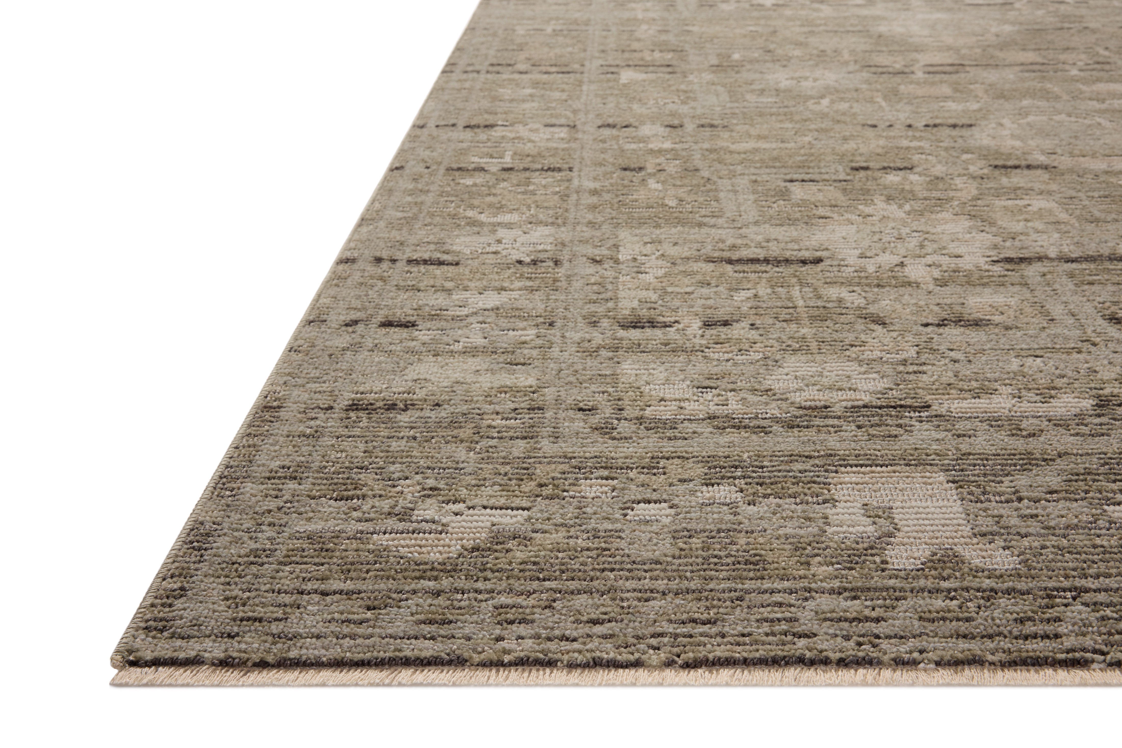 Loloi Milena Sage / Ivory Rug RUGS - synthetic Loloi 18" x 18"