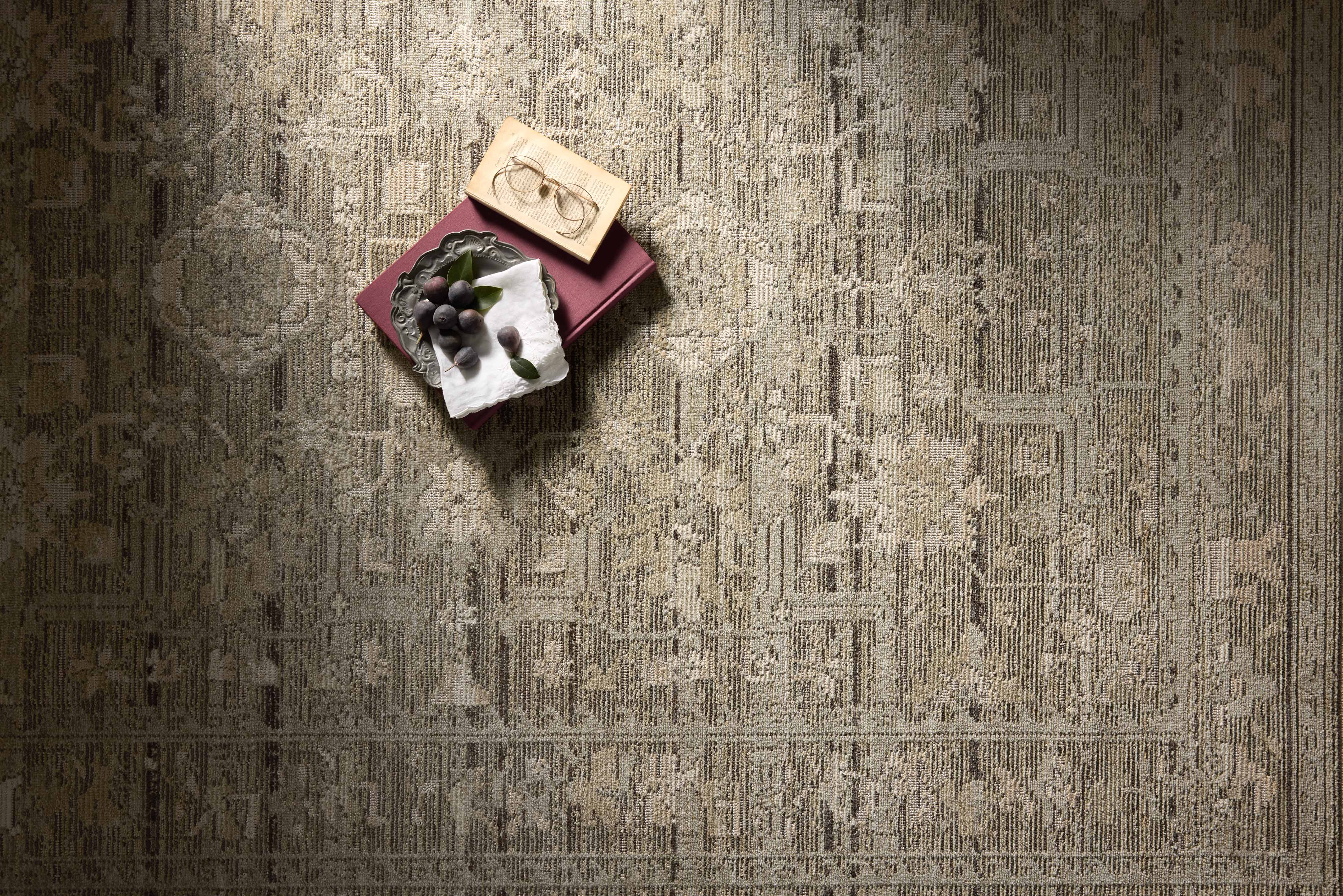 Loloi Milena Sage / Ivory Rug RUGS - synthetic Loloi