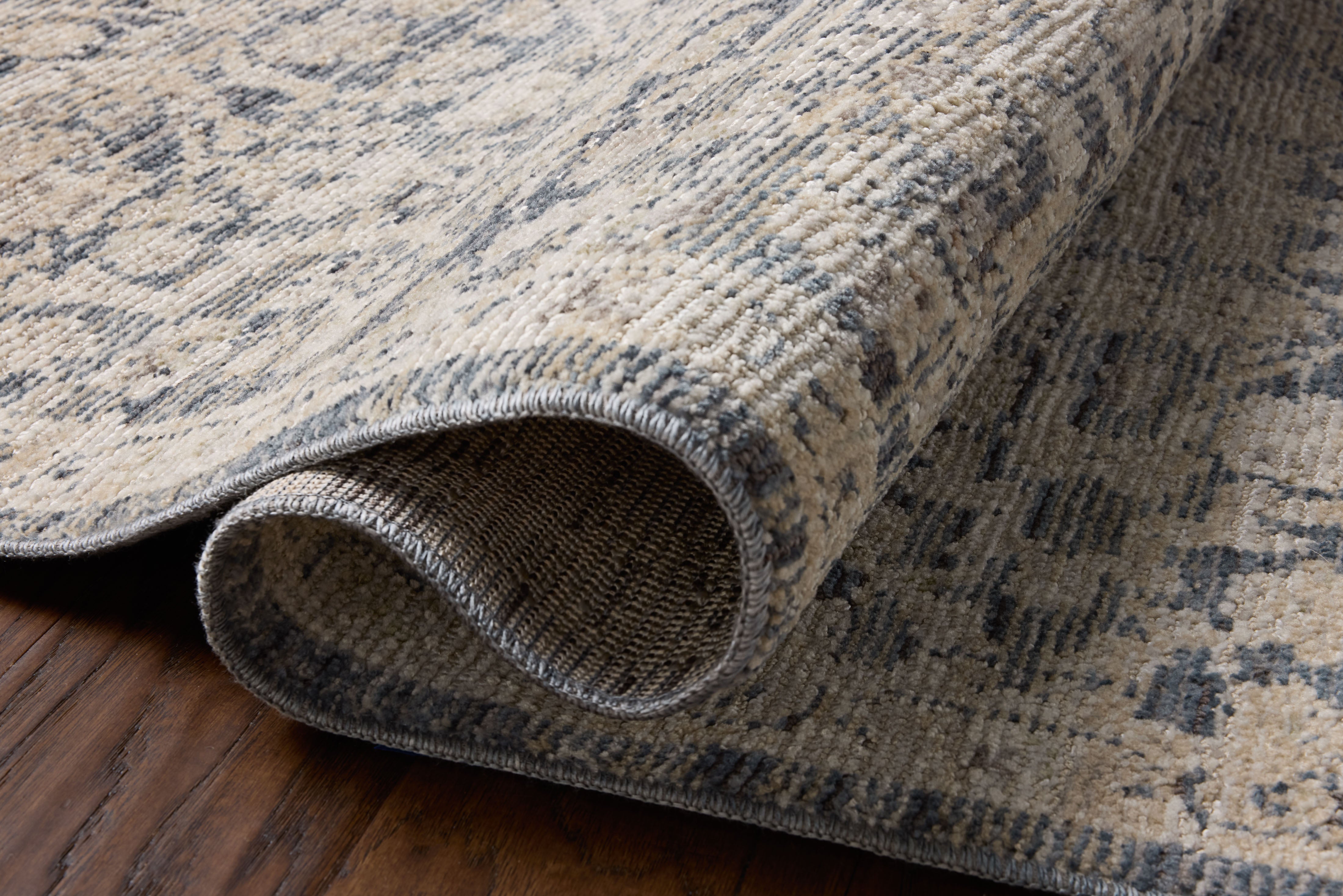 Loloi Milena Denim / Natural Rug RUGS - synthetic Loloi