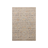 Loloi Milena Charcoal / Apricot Rug RUGS - synthetic Loloi 18" x 18"