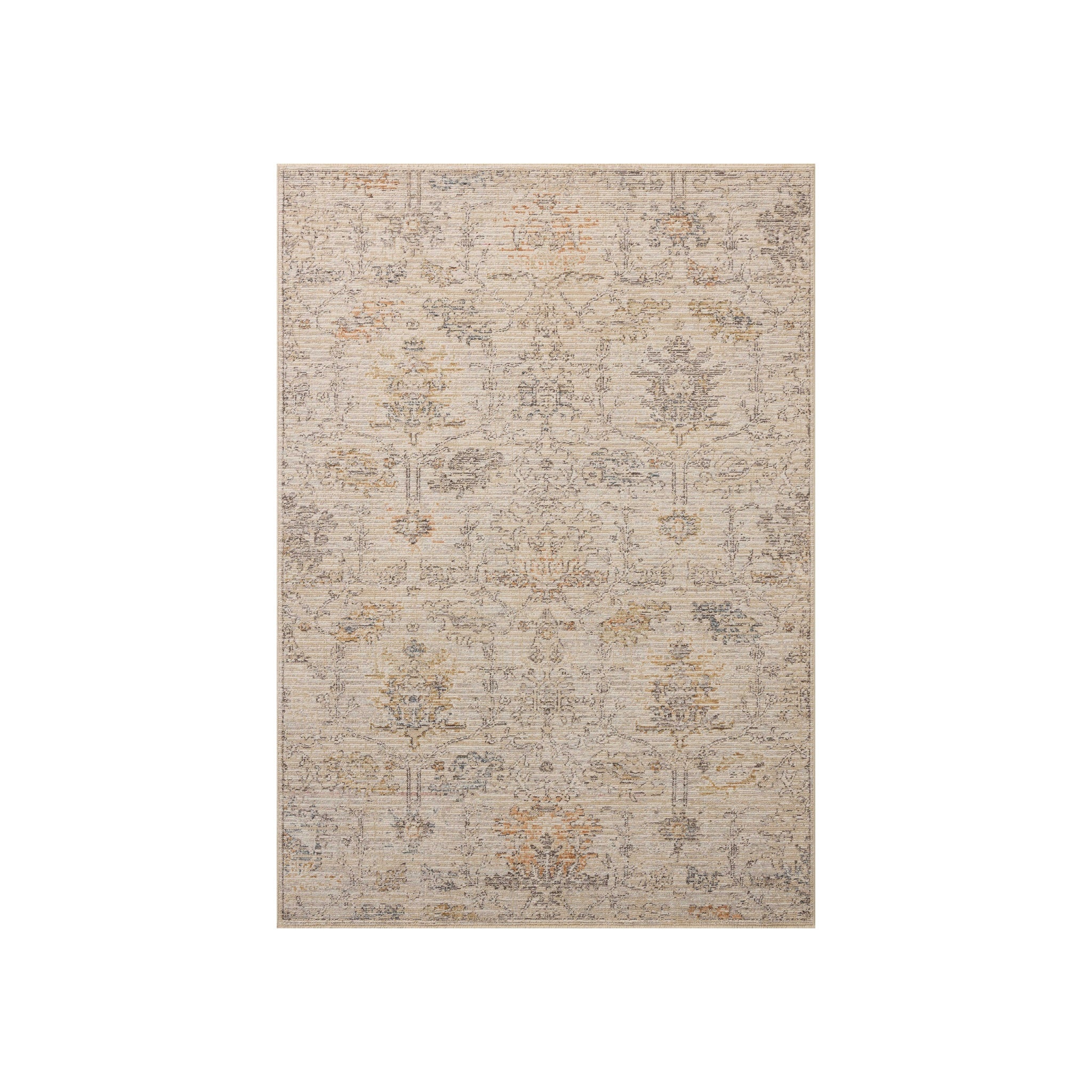 Loloi Milena Ivory / Granite Rug RUGS - synthetic Loloi 18" x 18"