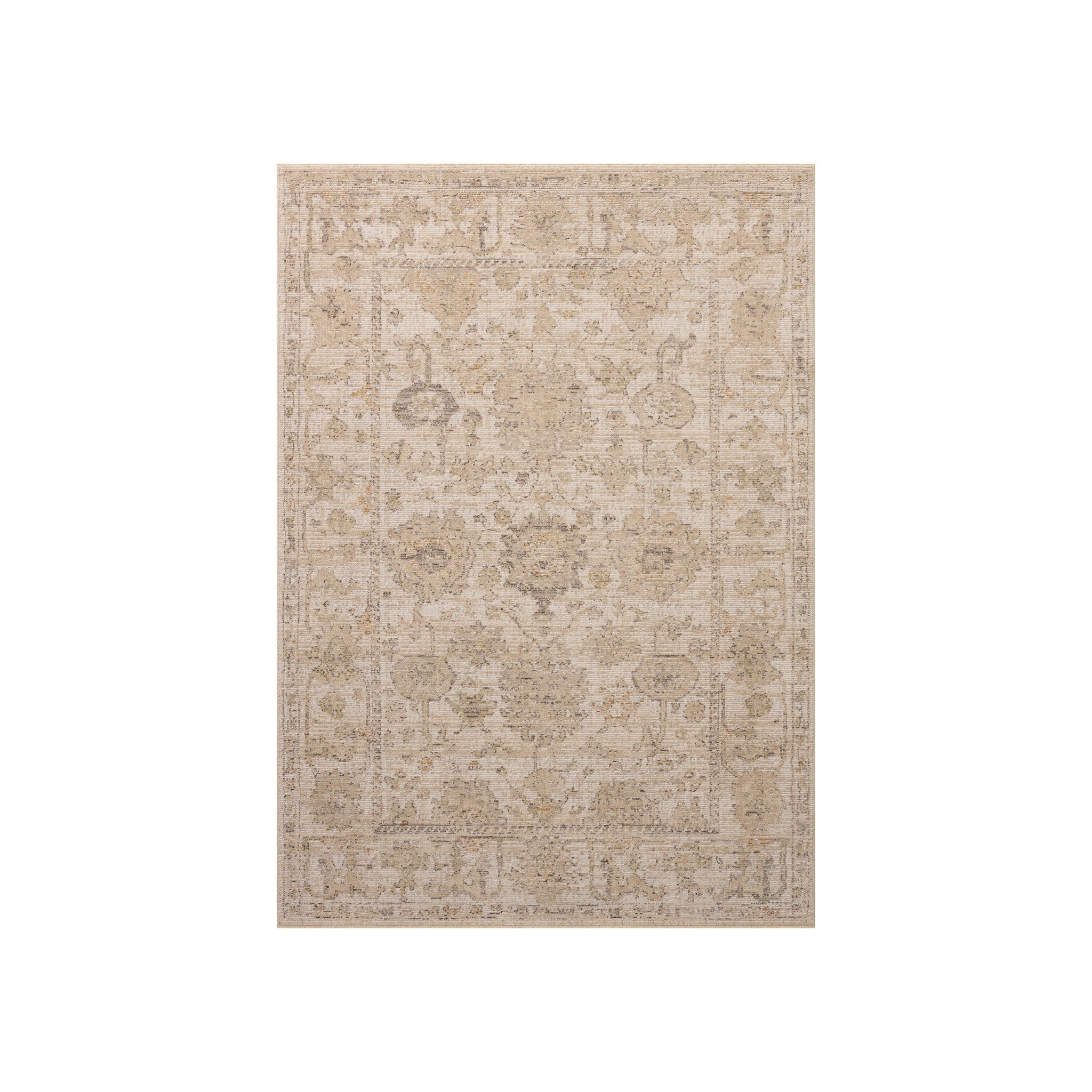 Loloi Milena Ivory / Sand Rug RUGS - synthetic Loloi 18" x 18"