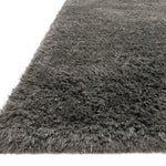 Loloi Mila Shag Charcoal Rug RUGS - synthetic Loloi