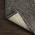 Loloi Mila Shag Charcoal Rug RUGS - synthetic Loloi