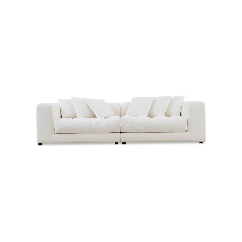 Damek Sofa FURNITURE - sofas Moe's Furniture Warm White