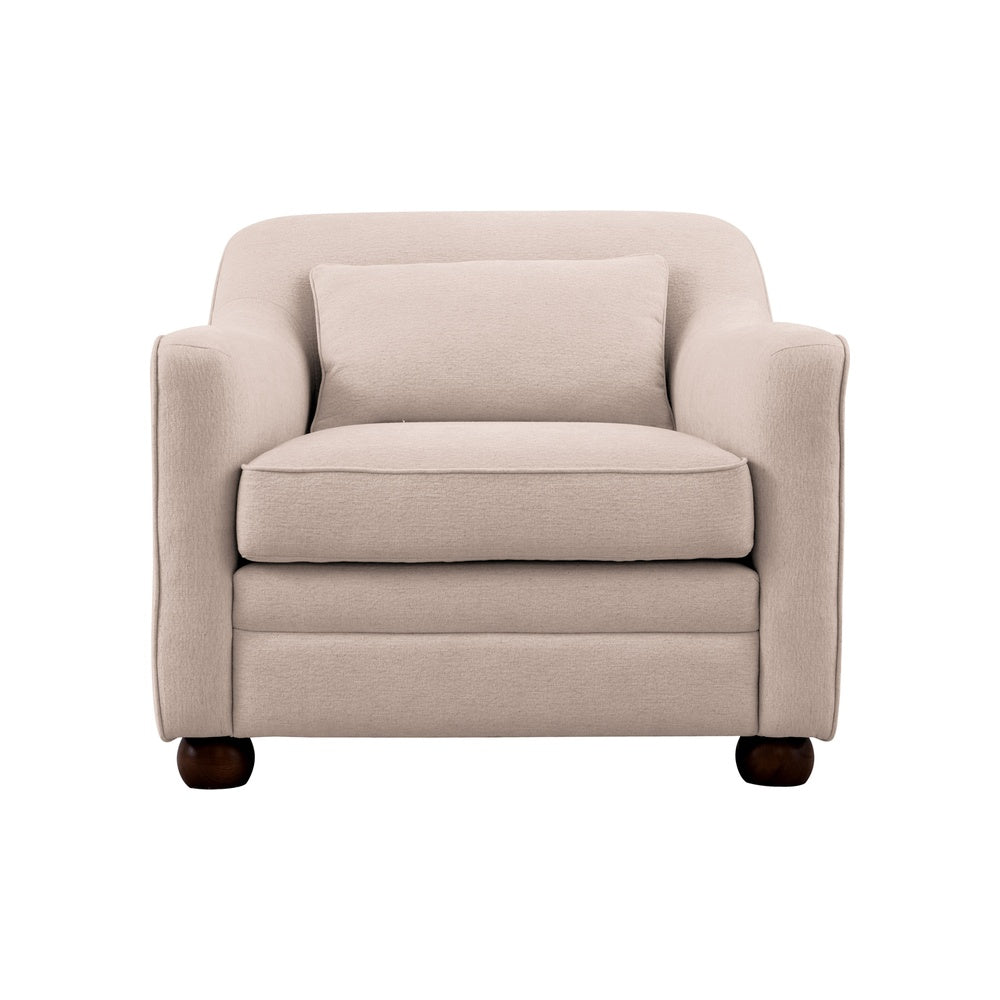 Aaren Accent Chair Furniture - accent chairs Moe's Furniture Oat