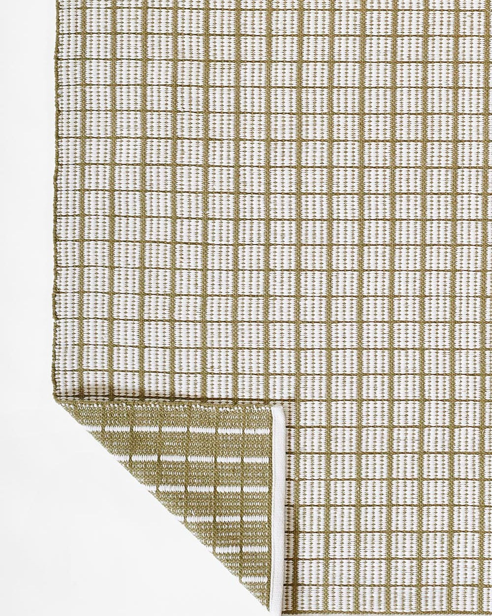 Mallow Green Reversible Rug 5-Rugs - indoor/outdoor Momeni