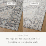 Loloi Monroe Charcoal / Multi Rug 0-RUGS-patterned Loloi