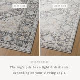 Loloi Monroe Charcoal / Multi Rug 0-RUGS-patterned Loloi