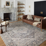 Loloi Monroe Charcoal / Multi Rug 0-RUGS-patterned Loloi