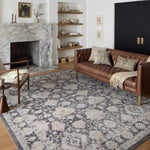 Loloi Monroe Charcoal / Natural Rug 0-RUGS-patterned Loloi