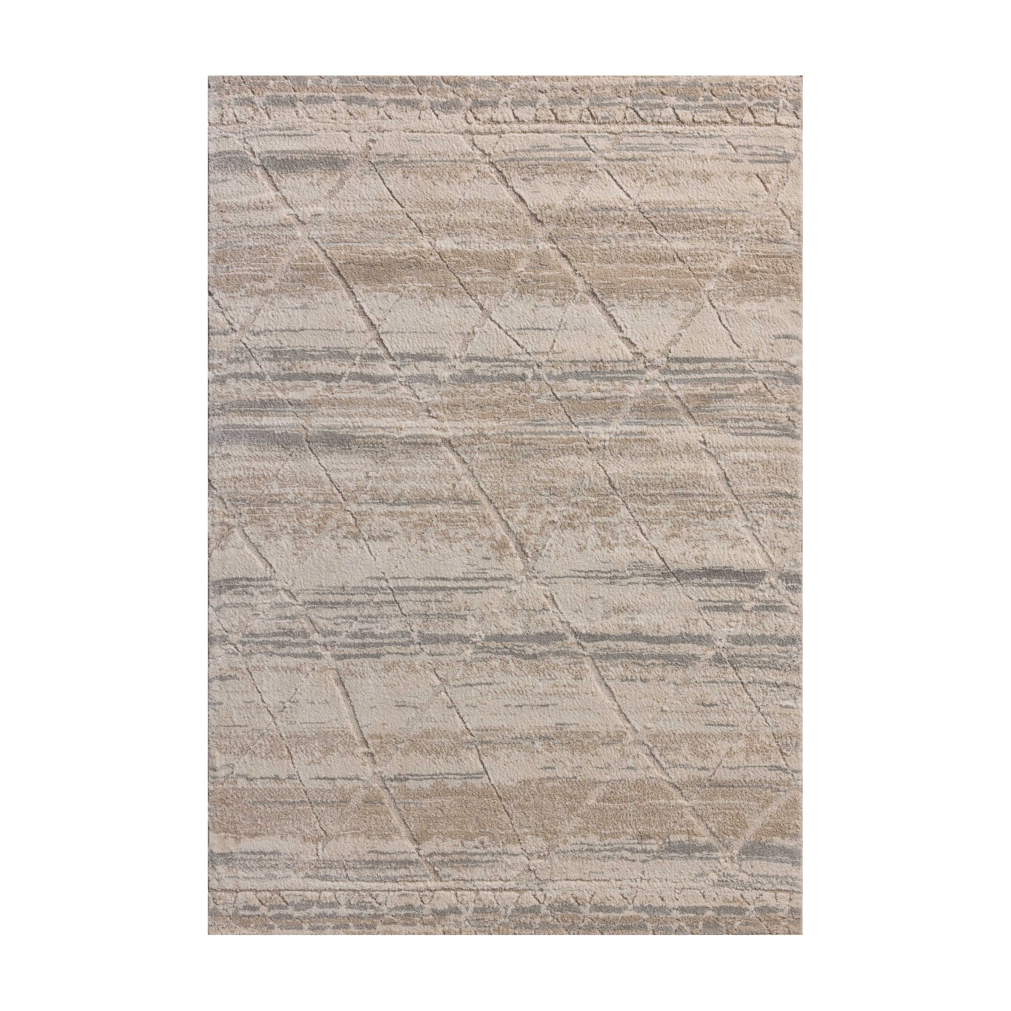 Amber Lewis x Loloi Monty Ivory / Natural Rug RUGS - synthetic Loloi 18" x 18"