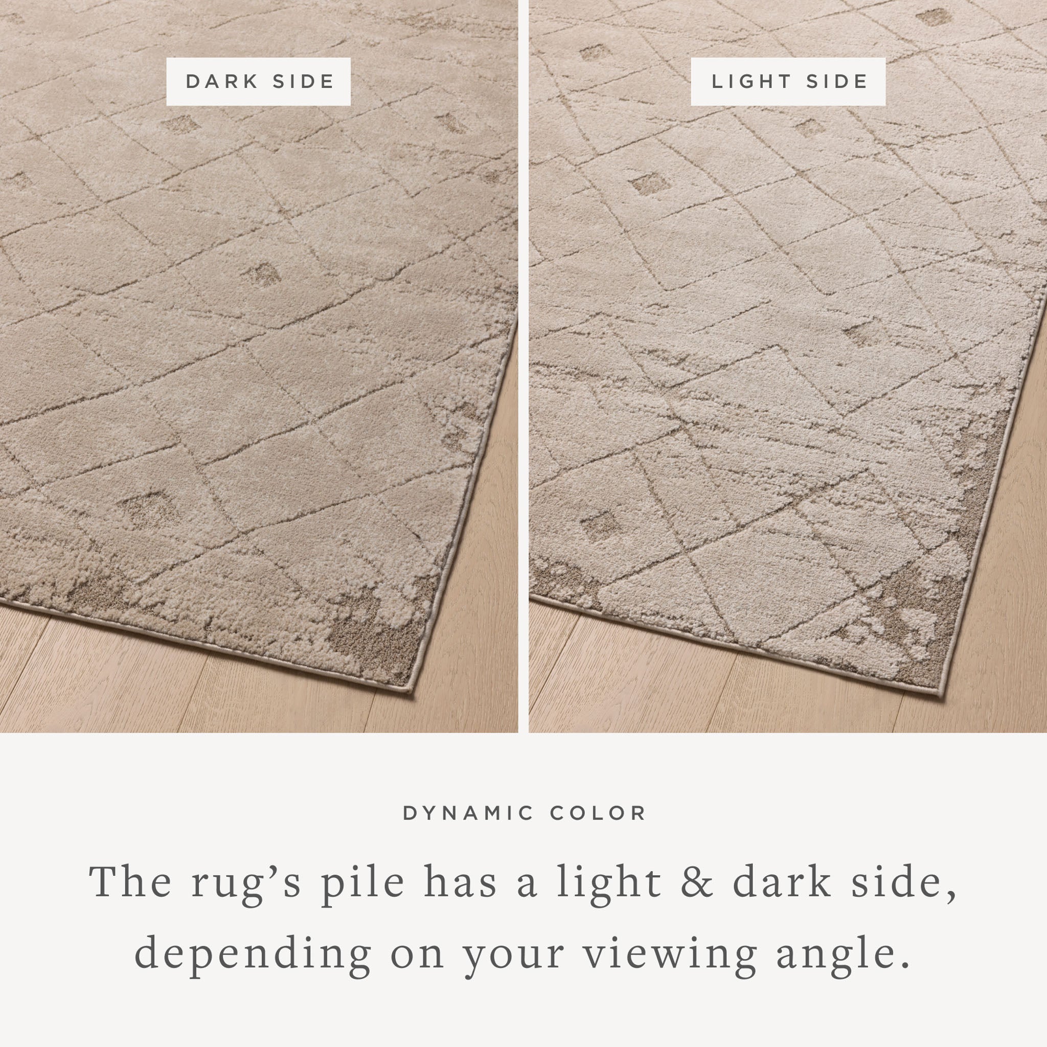 Amber Lewis x Loloi Monty Beige / Natural Rug RUGS - synthetic Loloi