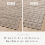 Amber Lewis x Loloi Monty Pebble / Beige RUGS - patterned Loloi