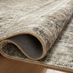 Amber Lewis x Loloi Morgan Navy / Sand Rug RUGS - synthetic Loloi